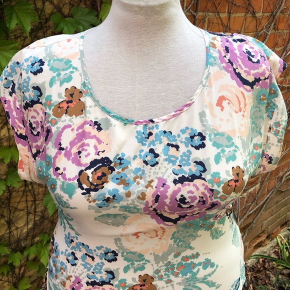 2XL EMBODY Dress Upcycled Flared Boho - Picture 5 of 13